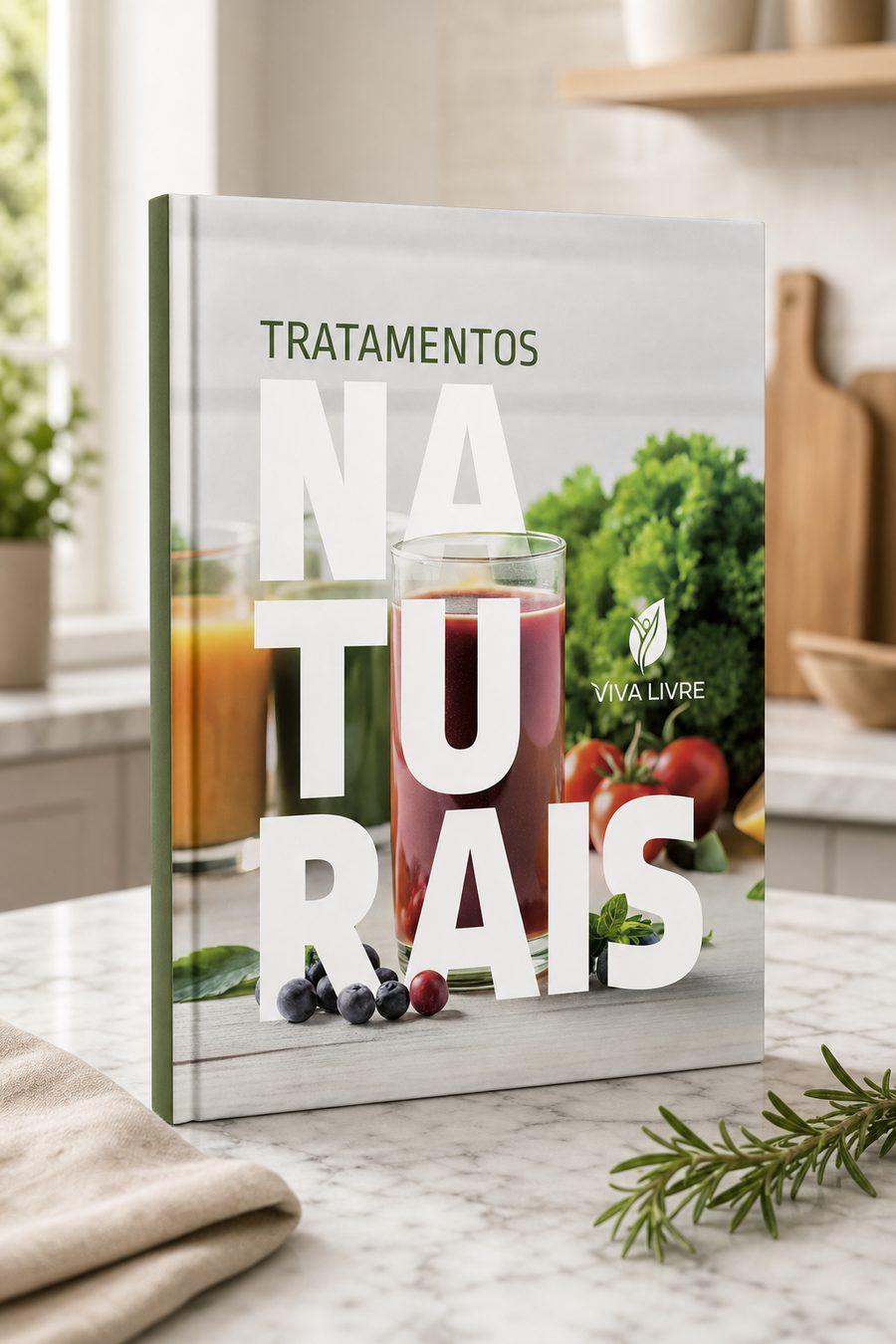 Livro Tratamentos Naturais do Viva Livre
